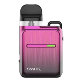 Smok NOVO Master Pod Mod pembe metalik renkli, kompakt elektronik sigara cihazı
