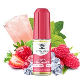 Bar Juice Pink Lemonade Salt Likit 10ml çilek ahududu buz aromalı.