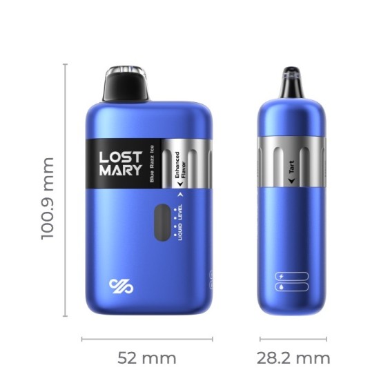 Lost Mary Ultrasonic 35K Mavi Blue Razz Ice Kullan At Elektronik Sigara