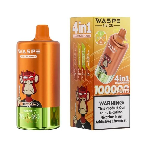 Waspe 4in1 Flavors 100K Kullan At
