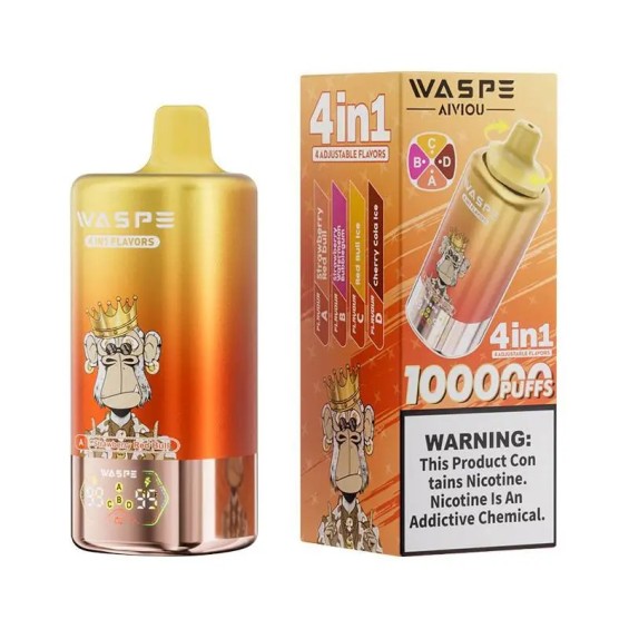 Waspe 4in1 Flavors 100K Kullan At