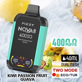 Fizzy Nova Plus 40000 Kiwi Passion Fruit Guava Tek Kullanımlık Vape