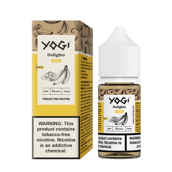 Yogi Delights Banana Ice Salt Likit 30ml 24mg Nikotin İçerikli