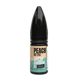 Riot Peach Ice Tea Salt Likit 20mg Nikotinli 10ml E-Likit