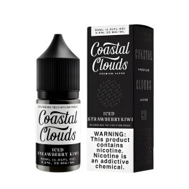 Coastal Clouds Iced Strawberry Kiwi Salt Likit