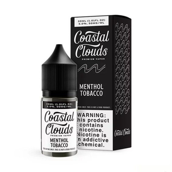 Coastal Clouds Menthol Tobacco Salt Likit 30ml Nikotin Shot