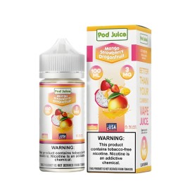 Pod Juice Mango Strawberry Dragonfruit E Likit | Pod Juice Pod