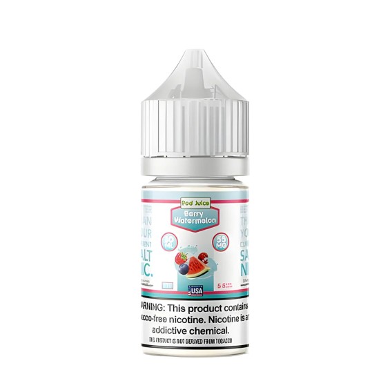 Pod Juice Berry Watermelon Salt Likit 30ml 56mg Nikotin