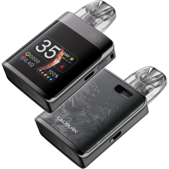 Uwell Caliburn G3 Pro KOKO Pod Mod Siyah, Ekranlı Elektronik Sigara