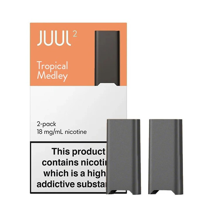 JUUL 2 Kartuş Tropical Medley 2'li Paket 18mg/mL Nikotin