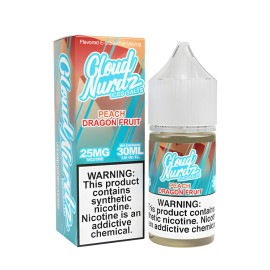 Cloud Nurdz Peach Dragon Fruit Iced Salt Likit | Cloud Nurdz
