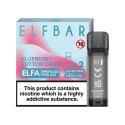Elf Bar Elfa Blueberry Cotton Candy Prefilled Pod Kartuş 2'li Paket