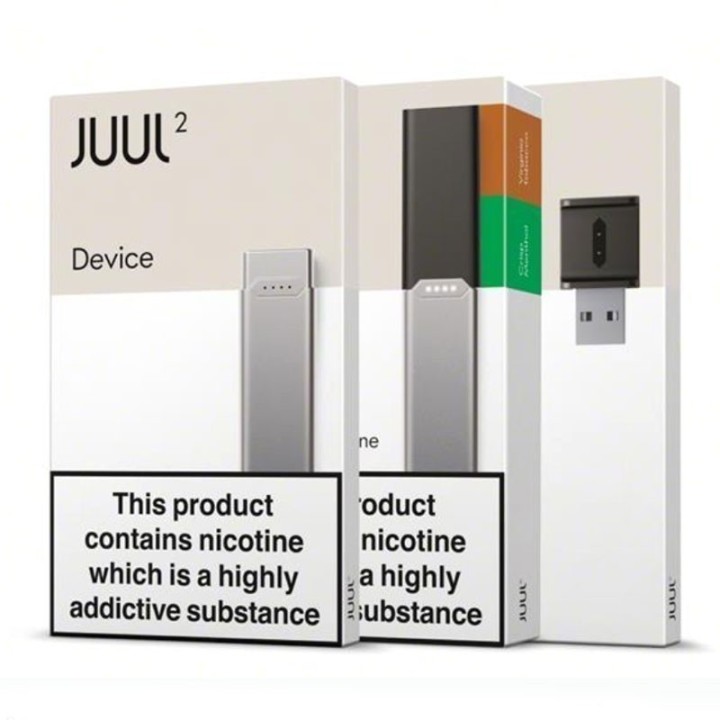 Juul 2 Starter Kit Pod Mod Gümüş Cihaz Paketi