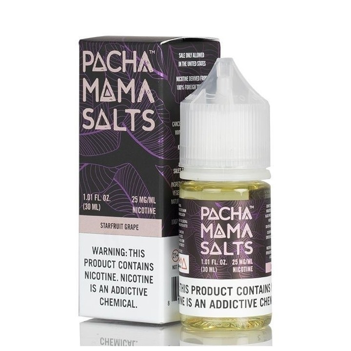 Pacha Mama Starfruit Grape Salt Likit