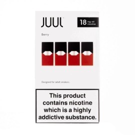 Juul Berry 1.8 Kartuş Paketi 4 Adet Kırmızı Pod, 18mg Nikotin